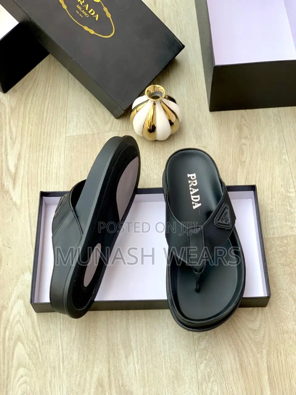 Zara X Prada Slipers 40-46 Available