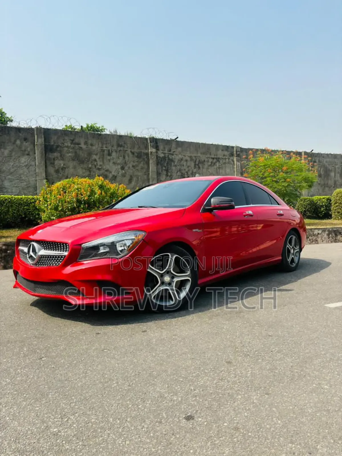 Mercedes-Benz CLA-Class 2014 Red
