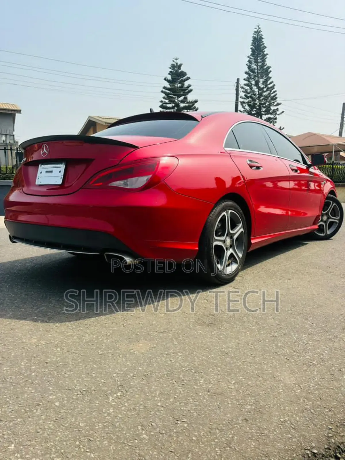 Mercedes-Benz CLA-Class 2014 Red