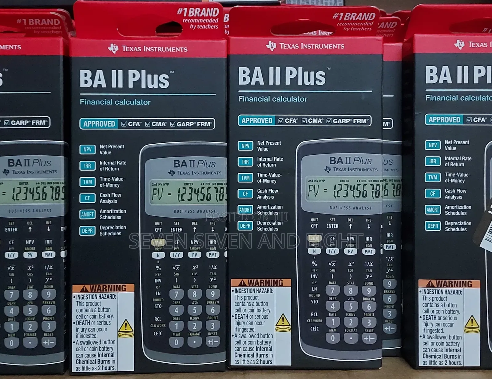 Ba Ii Plus Calculator for sale - Seven Seven And Eight Resources Price ...