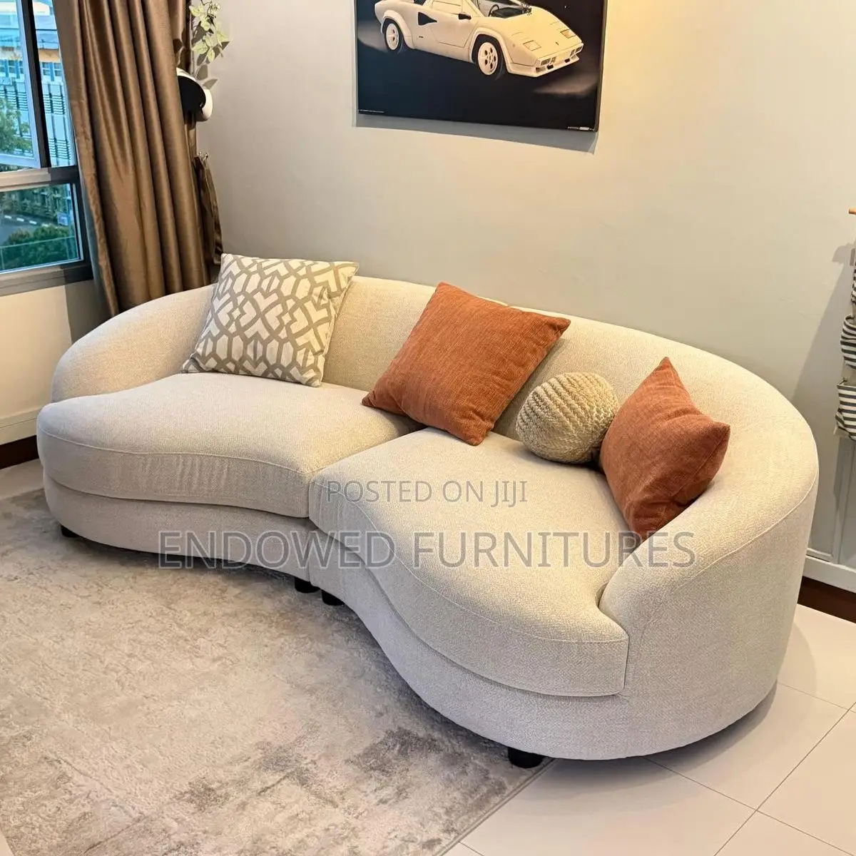 Three Seater Soft Sofa