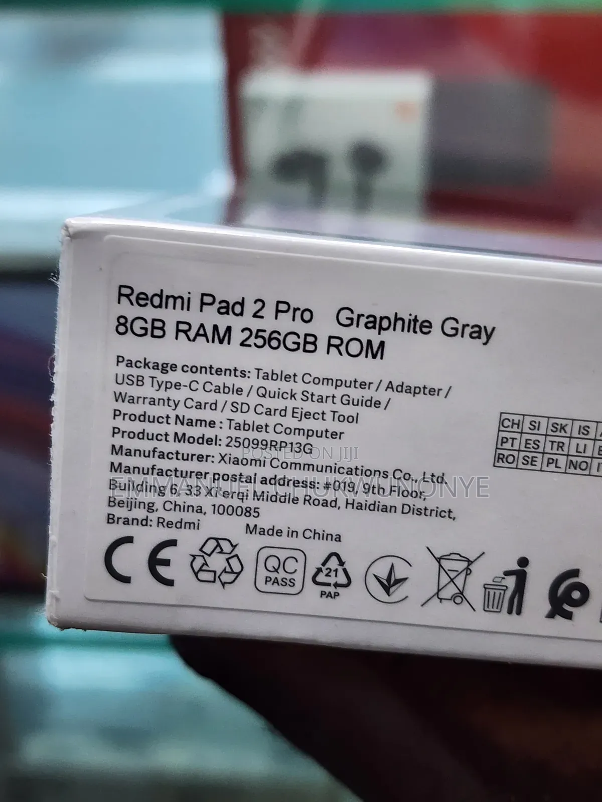 New Xiaomi Redmi Pad 2 Pro 256 GB Silver
