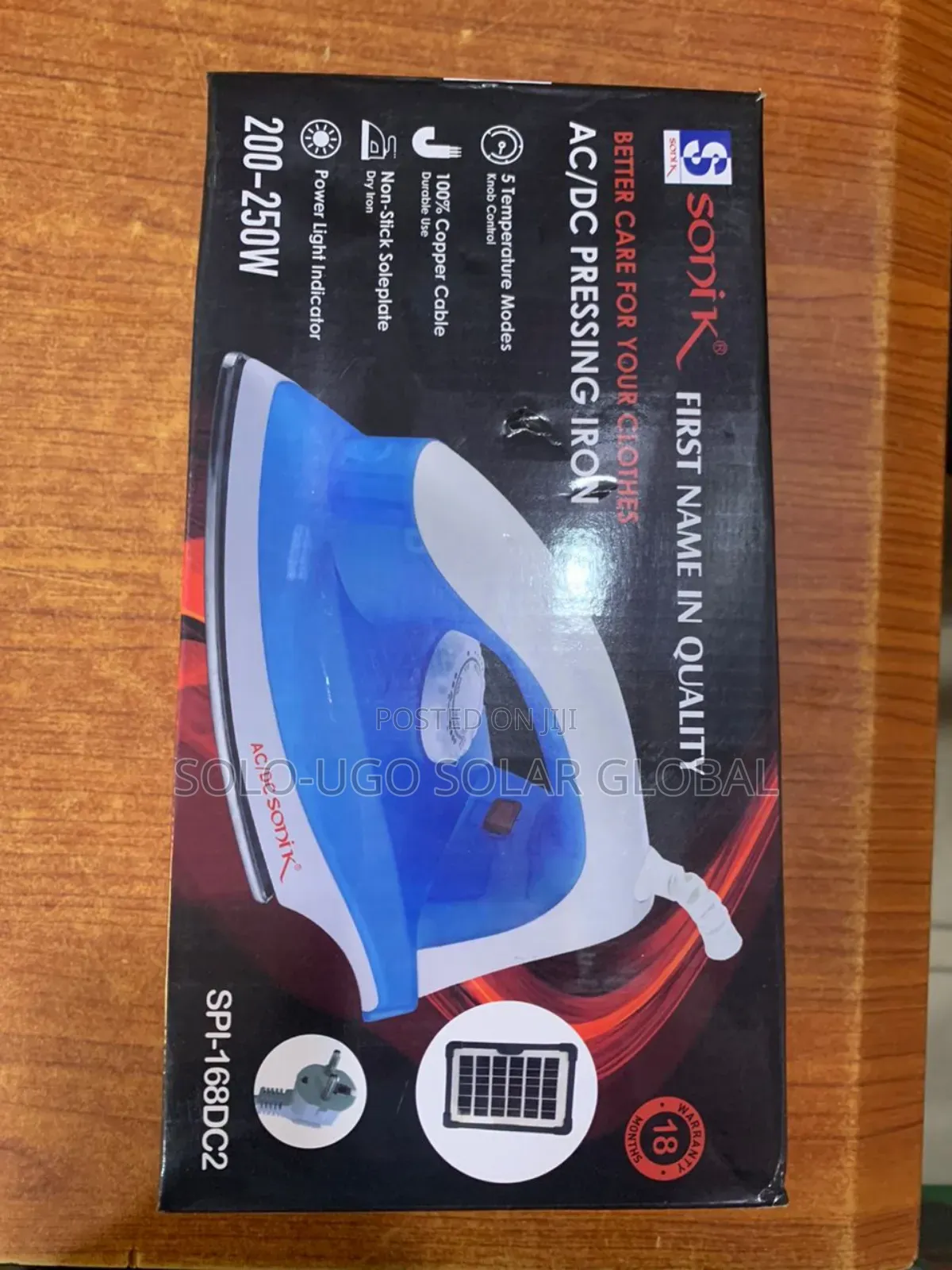 Ac/Dc Pressing Iron