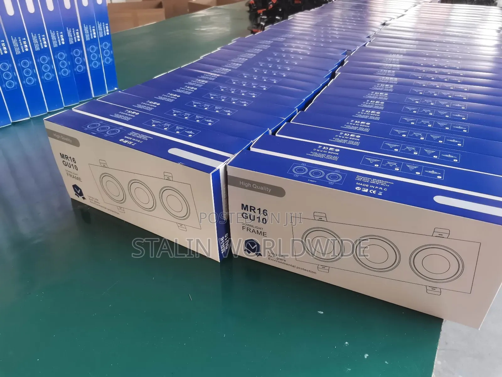 Double Reccess Led Spot Light Black