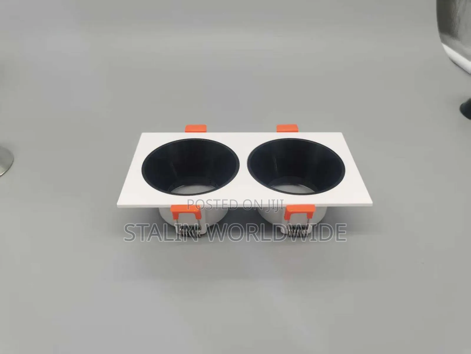 Double Reccess Led Spot Light Black