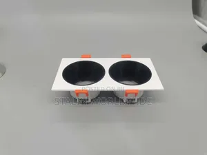 Double Reccess Led Spot Light Black