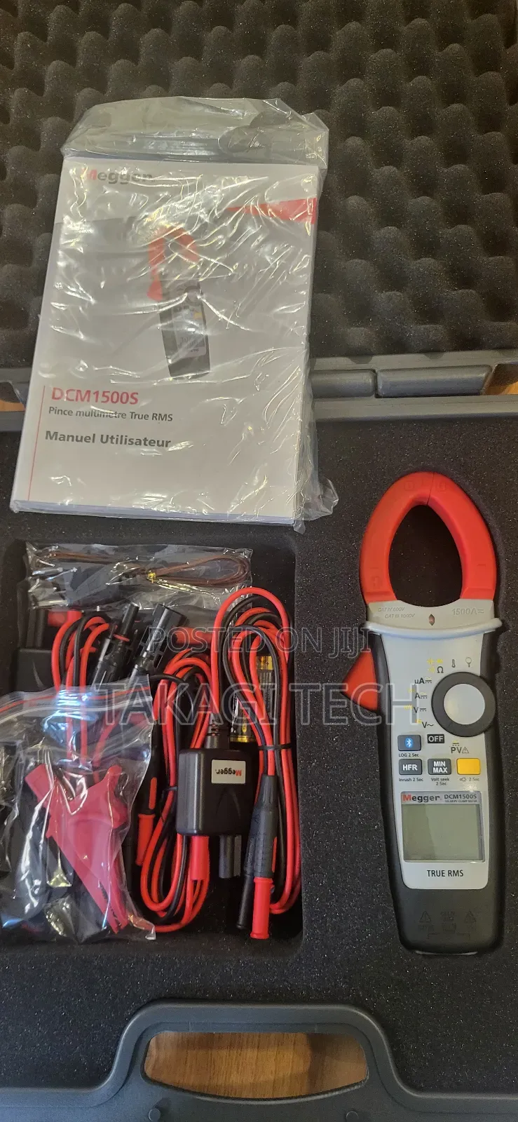 Megger Solar Pv Dcm1500s Clampmeter