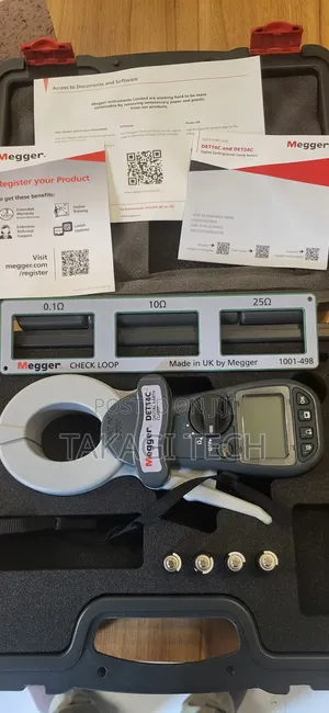 Megger Det14c Digital Earth Clampmeter