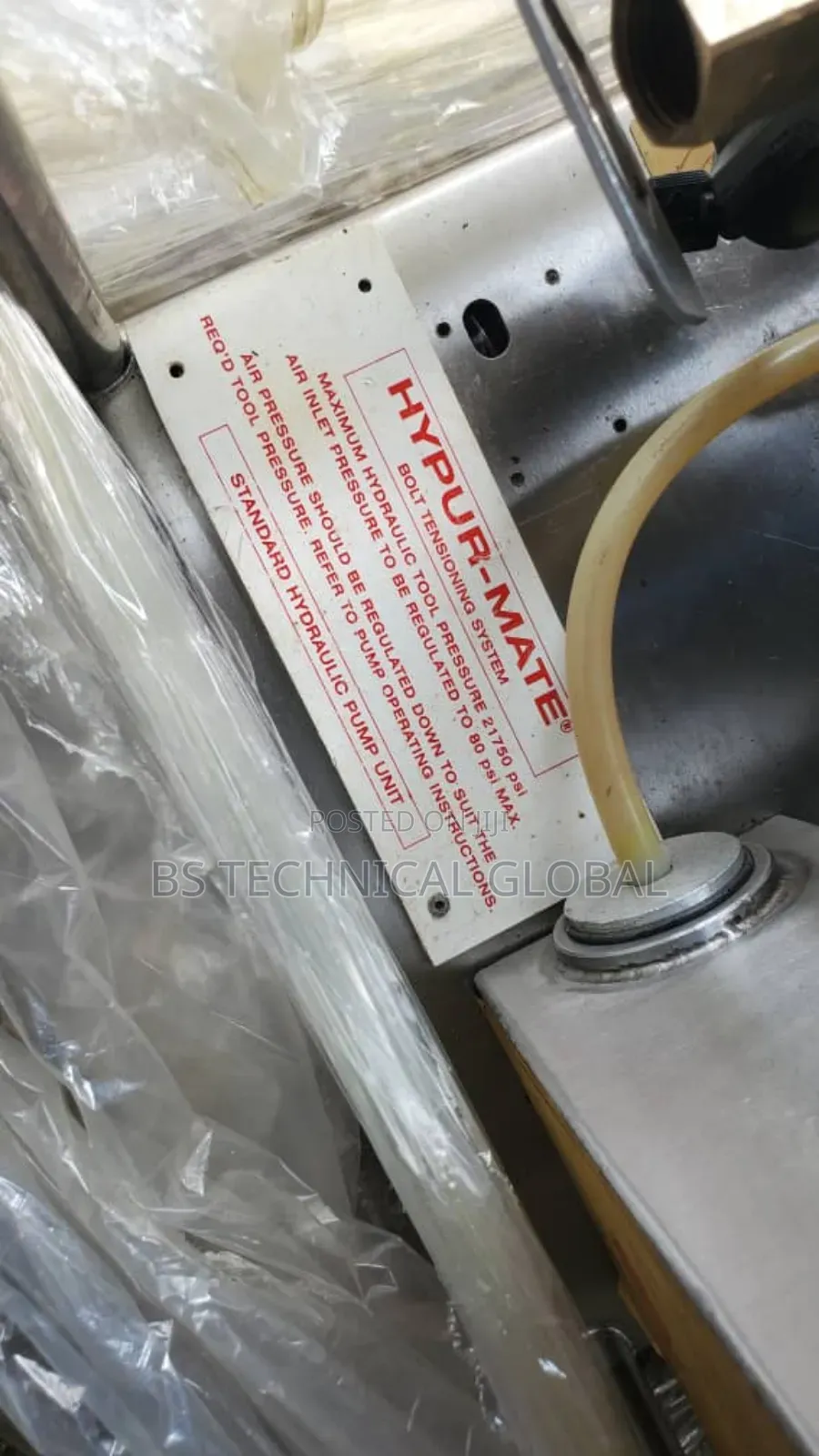 High Pressure Testing Machine