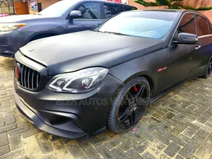 Mercedes-Benz E63 2012 Black