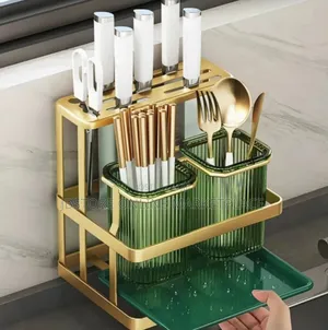 Japend Gifts And Houseware Wall Mounted Kitchen Knife And Cutlery Rack