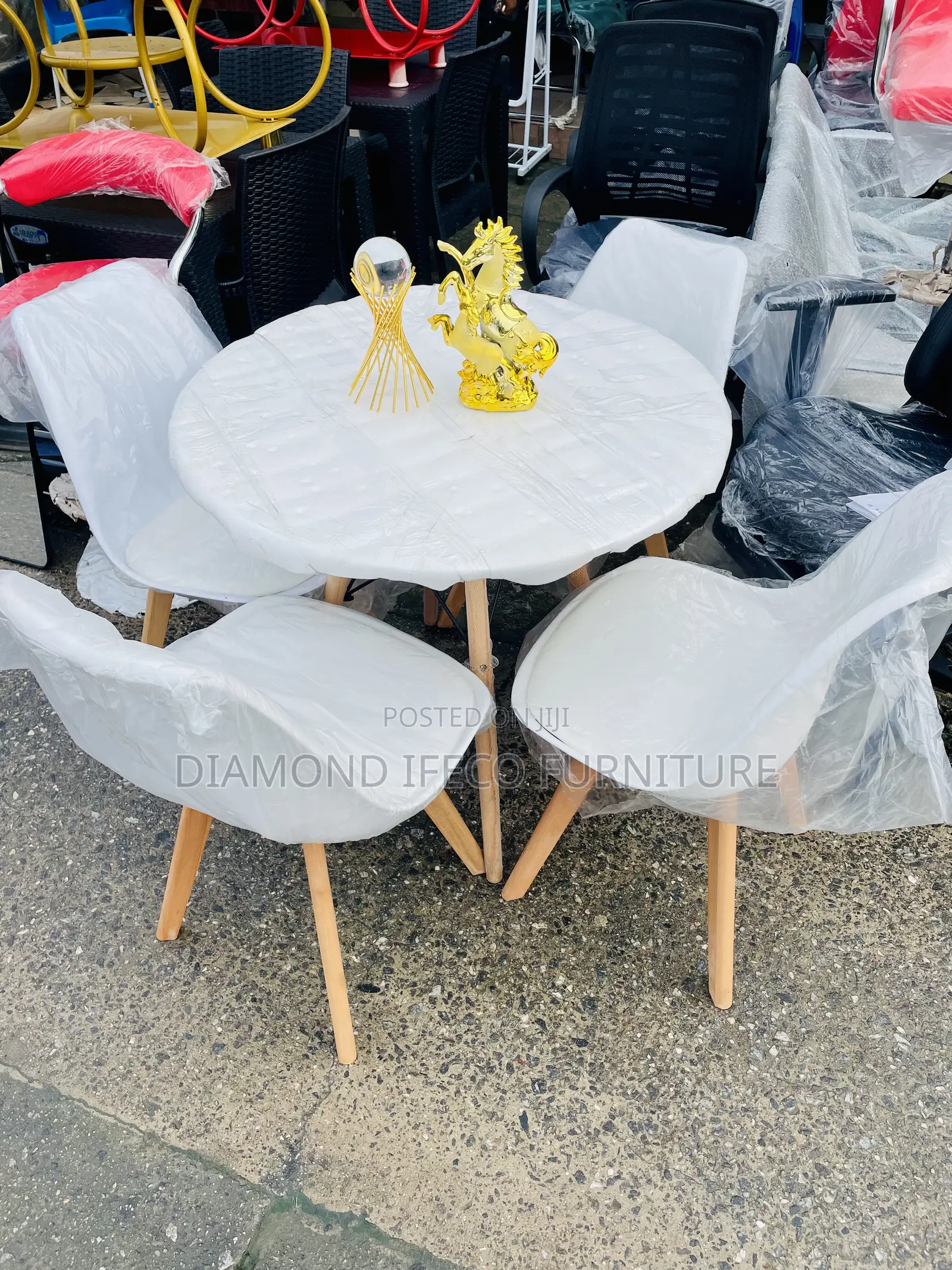 Dining Table With Four Chairs