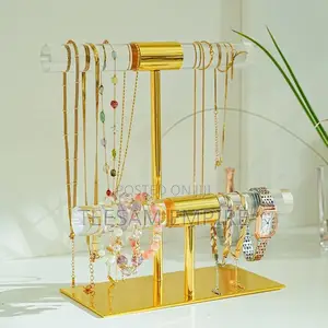 Stainless Steel Acrylic Jewelry Display