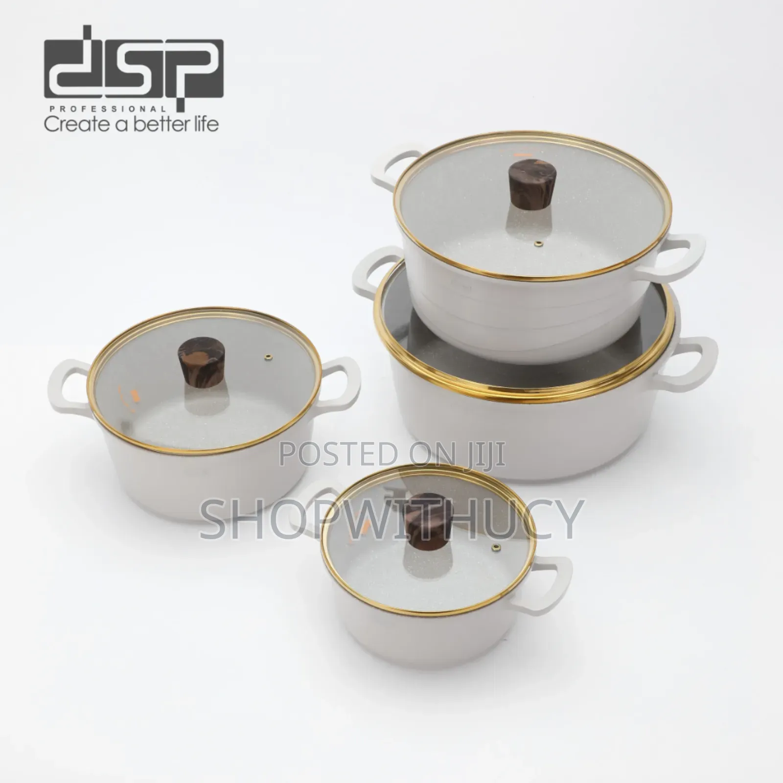 DSP Kitchen Essentials Multi-Casserole and Cookware Sets, 16 Pieces