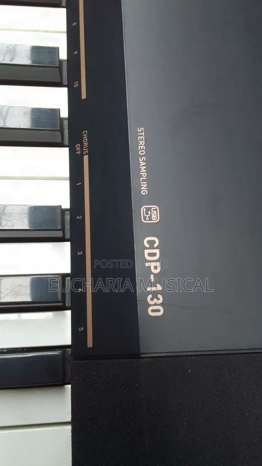 Casio CDP-130 88-Key Digital Piano – Weighted Keys, Excellent Sound