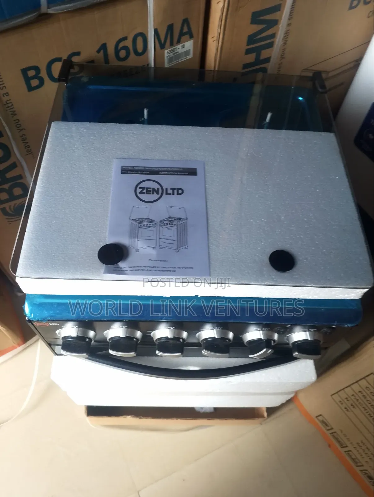 Zen LTD Standing Gas Cooker 3+1