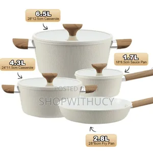 DSP Masterpiece Cookware Set of 7-PCS Beige
