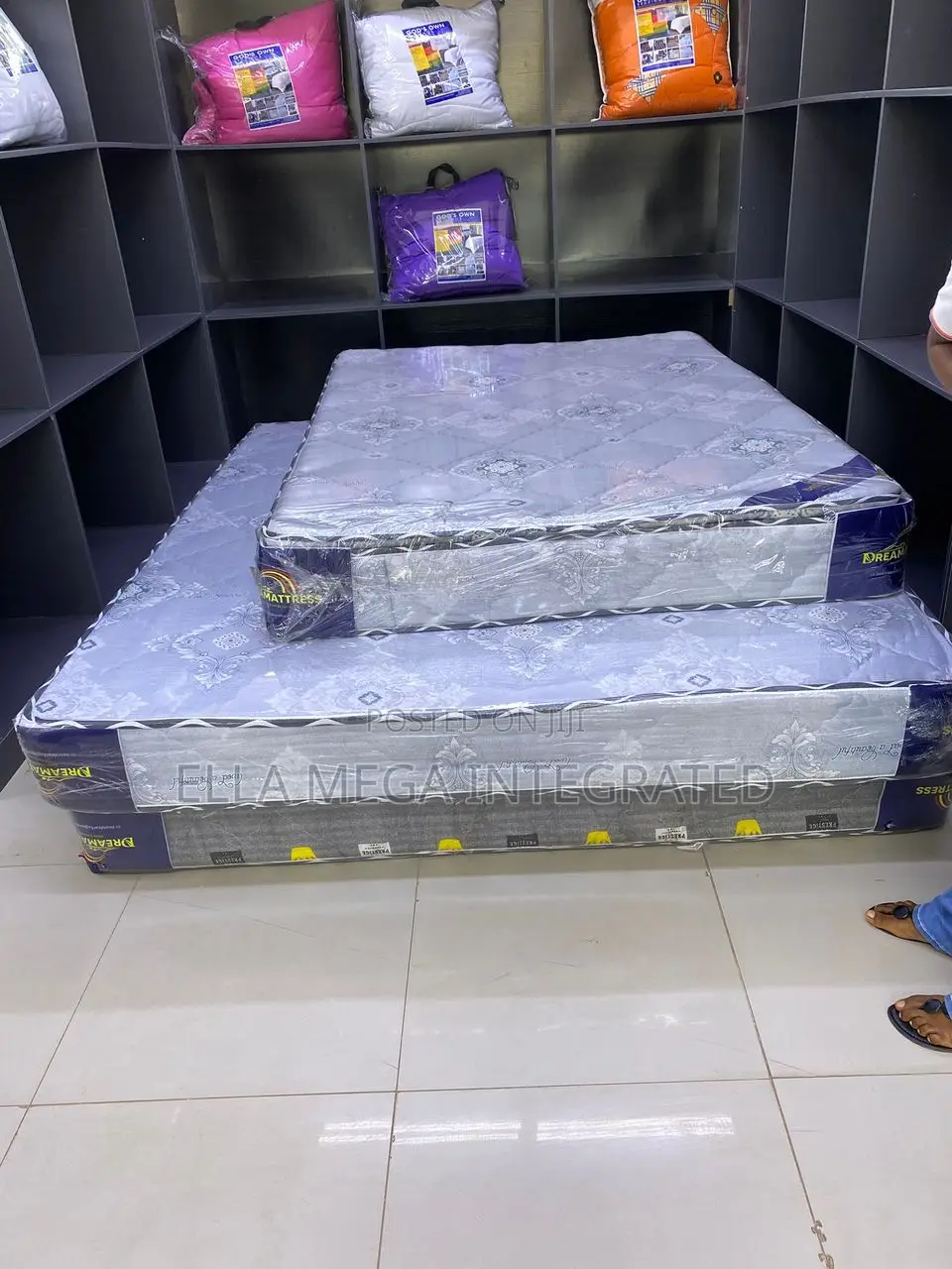 Spring Mattress With Memory Topper 6x6x10