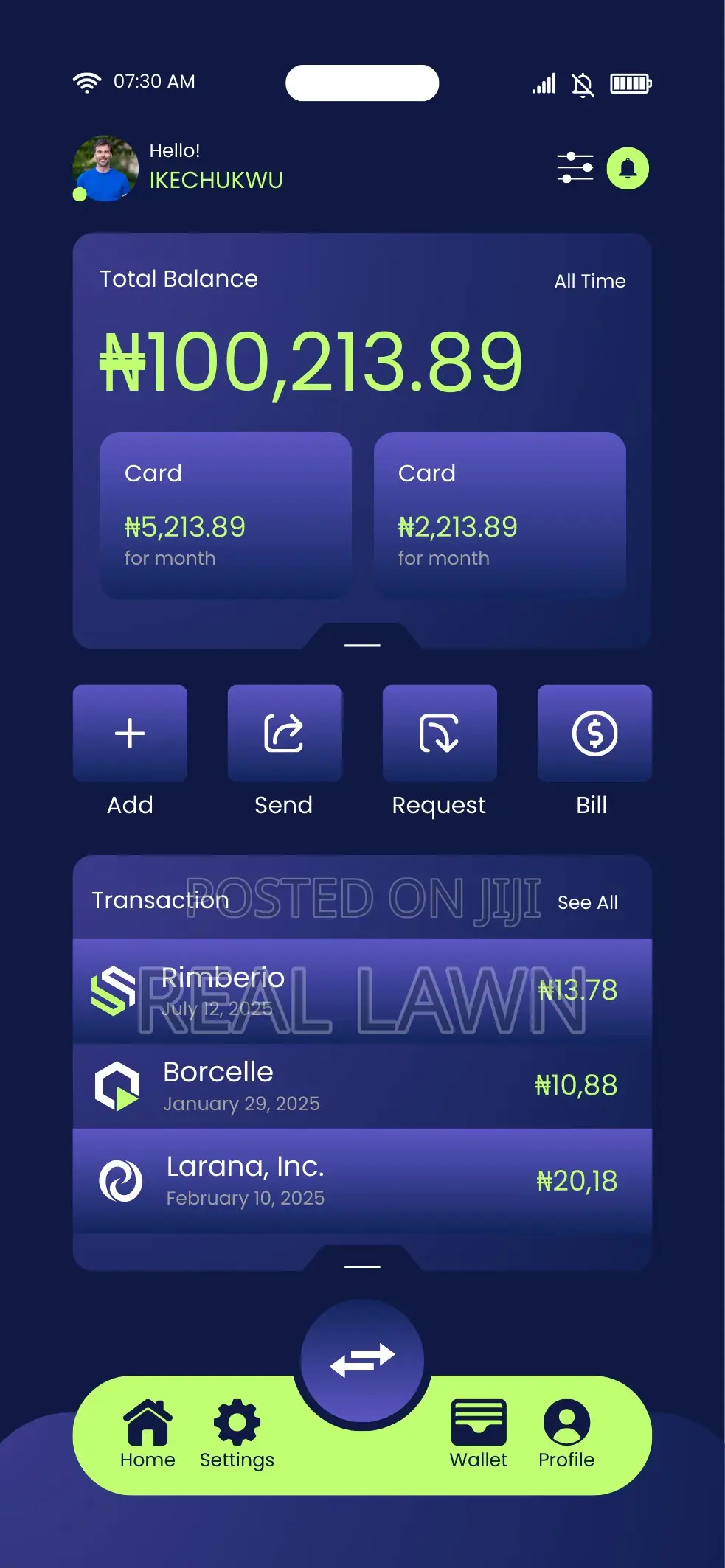Ajo / Esusu Digital Savings Contribution App