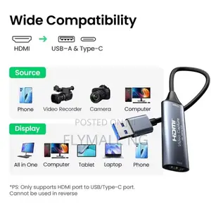 Hdmi Video Capture Card /30hz to Usb 3.0