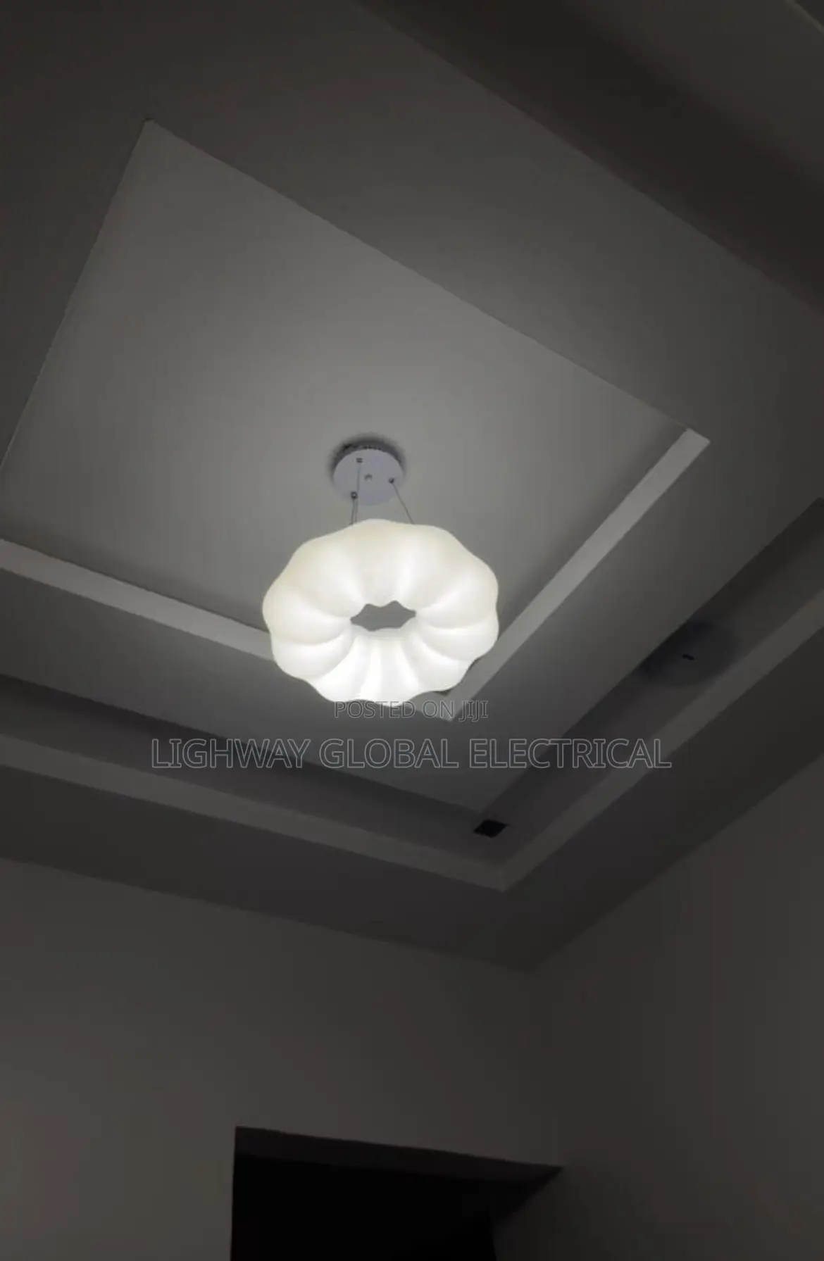 Donut  Shaped Chanderlier Light