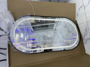120x60 Black Frame Mirror