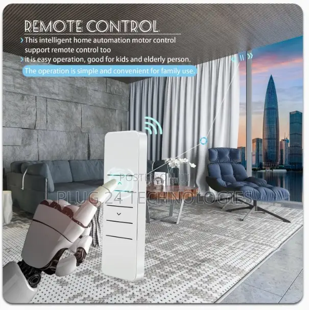 Zigbee Tuya Smart Remote Control Motor 2nm