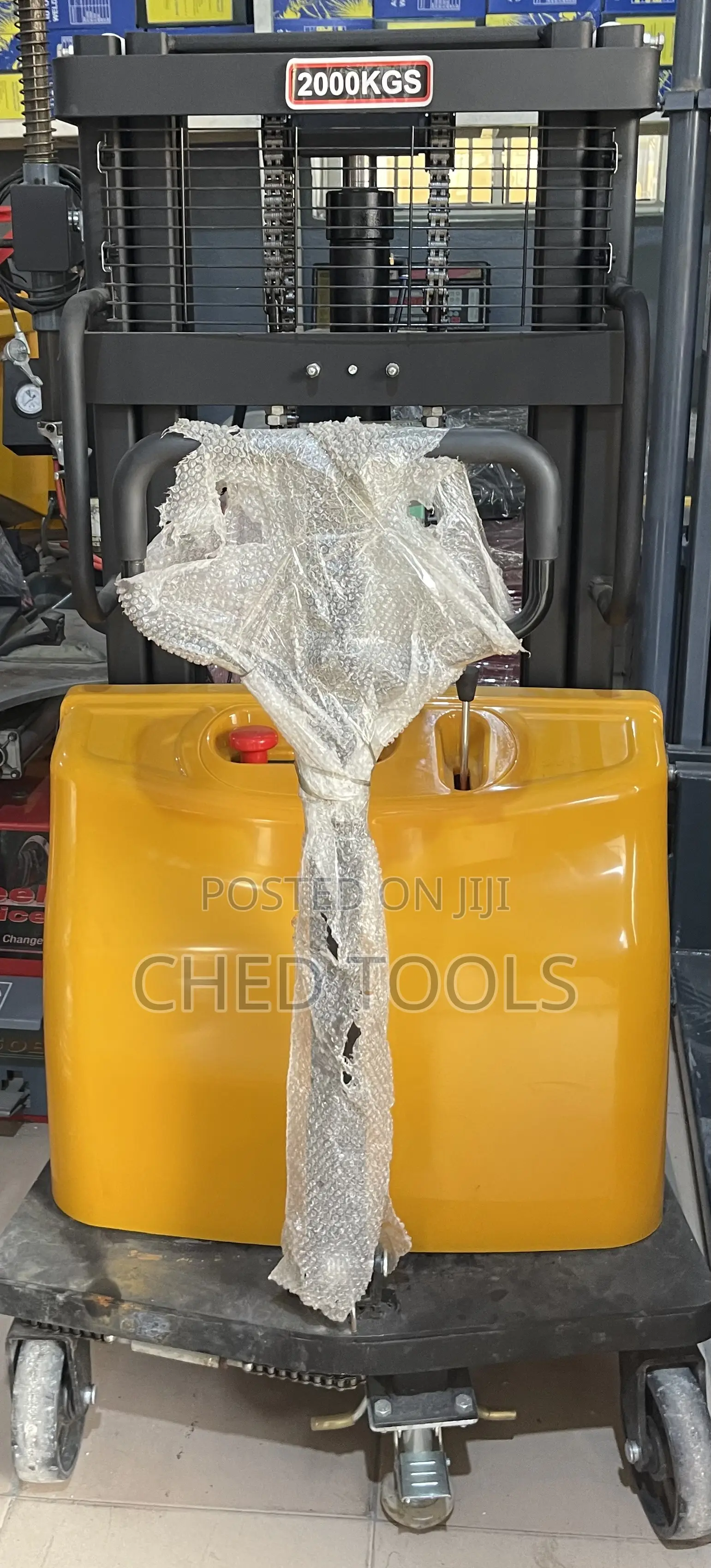 2tonsx2m Semi-Electric Stacker