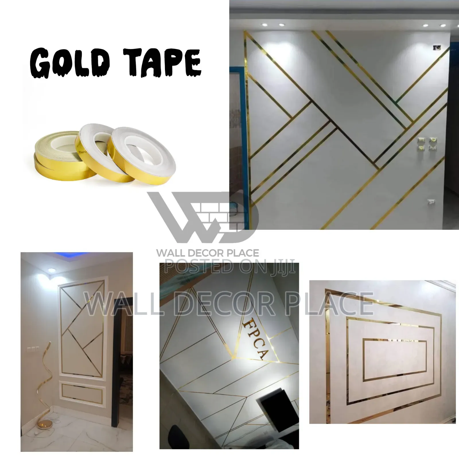 Gold Tape (1cm ,2cm )