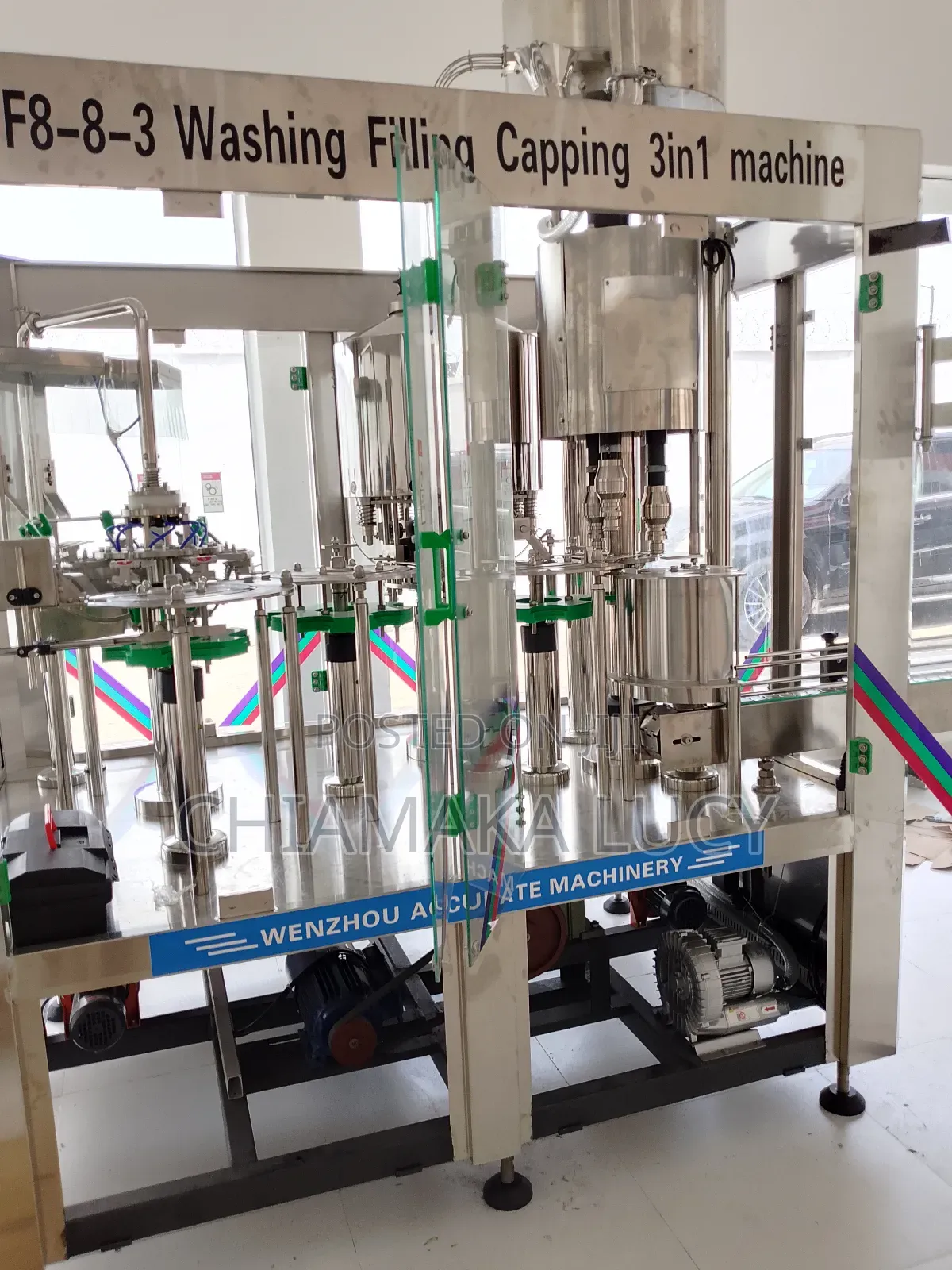 Automatic Monoblock Bottle Machine