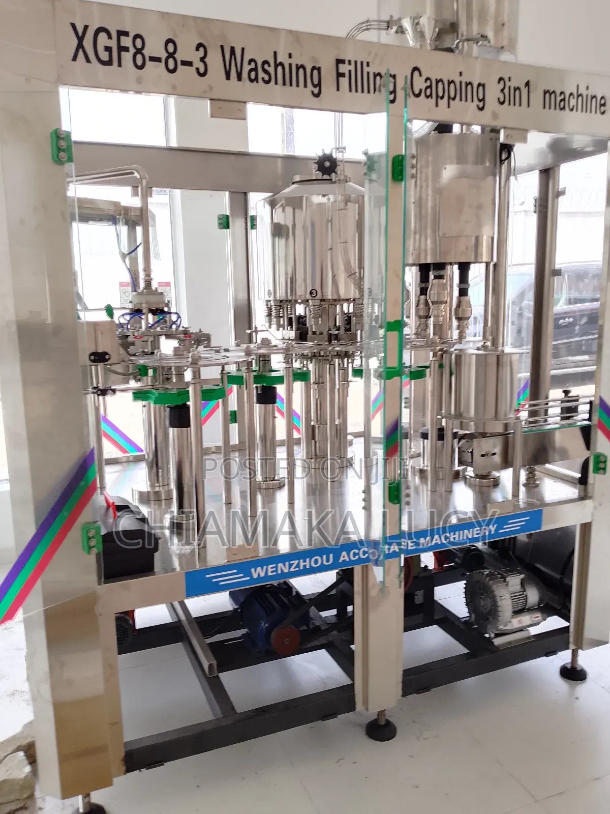 Automatic Monoblock Bottle Machine