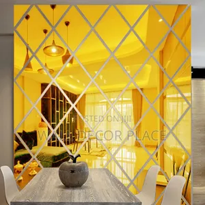 Diamond Acrylic Mirror ( Gold Silver)