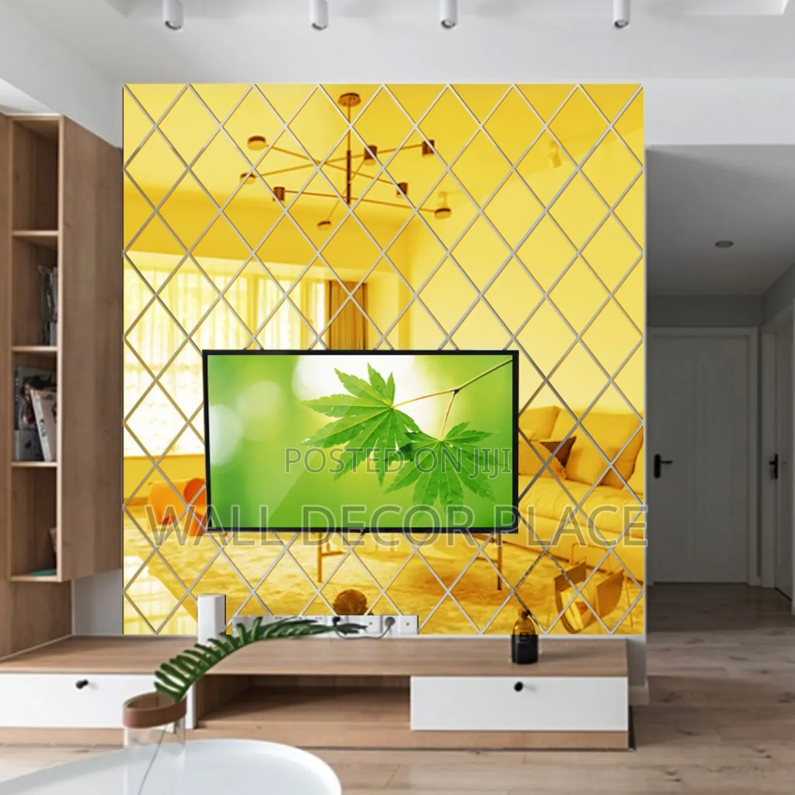 Diamond Acrylic Mirror ( Gold Silver)