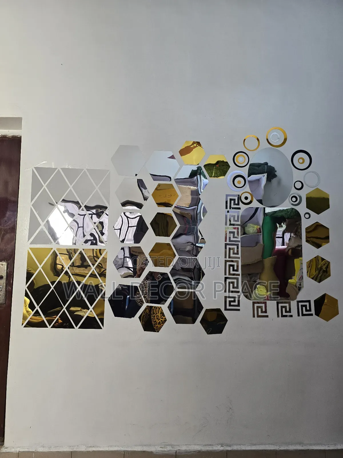 Diamond Acrylic Mirror ( Gold Silver)