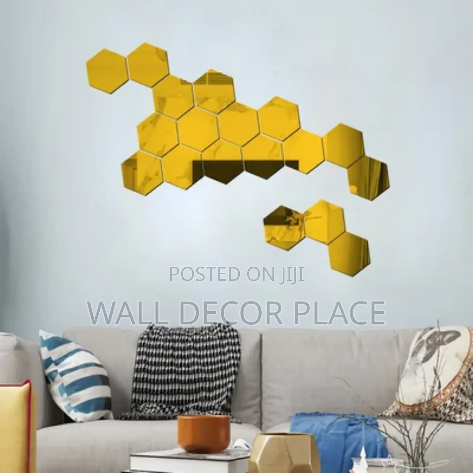 Hexagon Acrylic Mirror