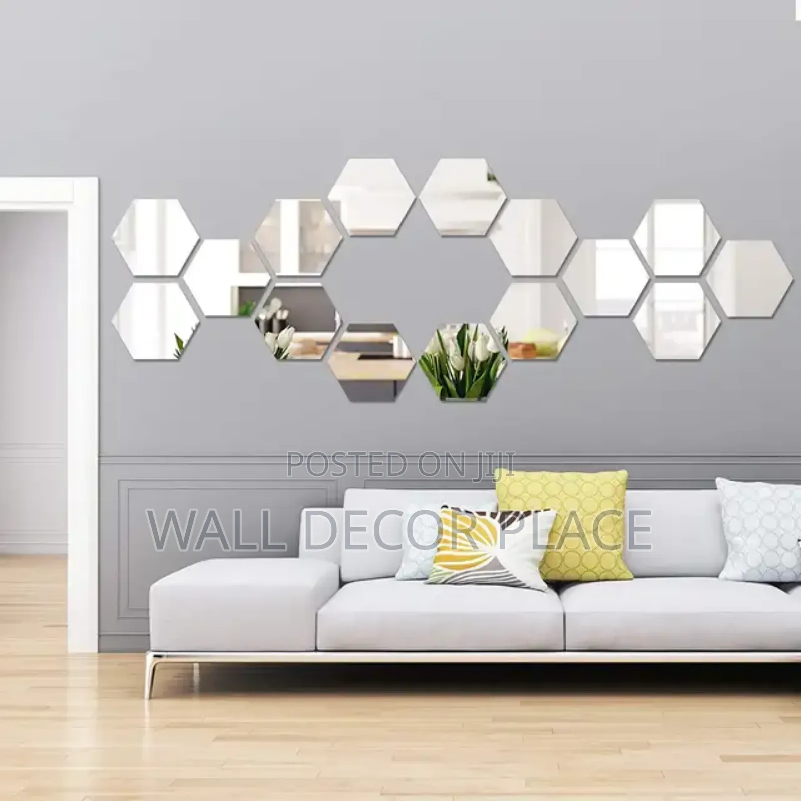 Hexagon Acrylic Mirror