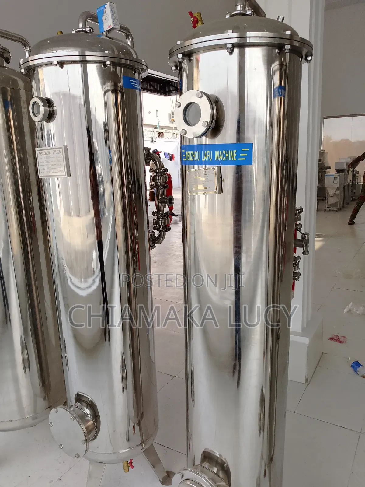 Stainless Water Treatment Tank