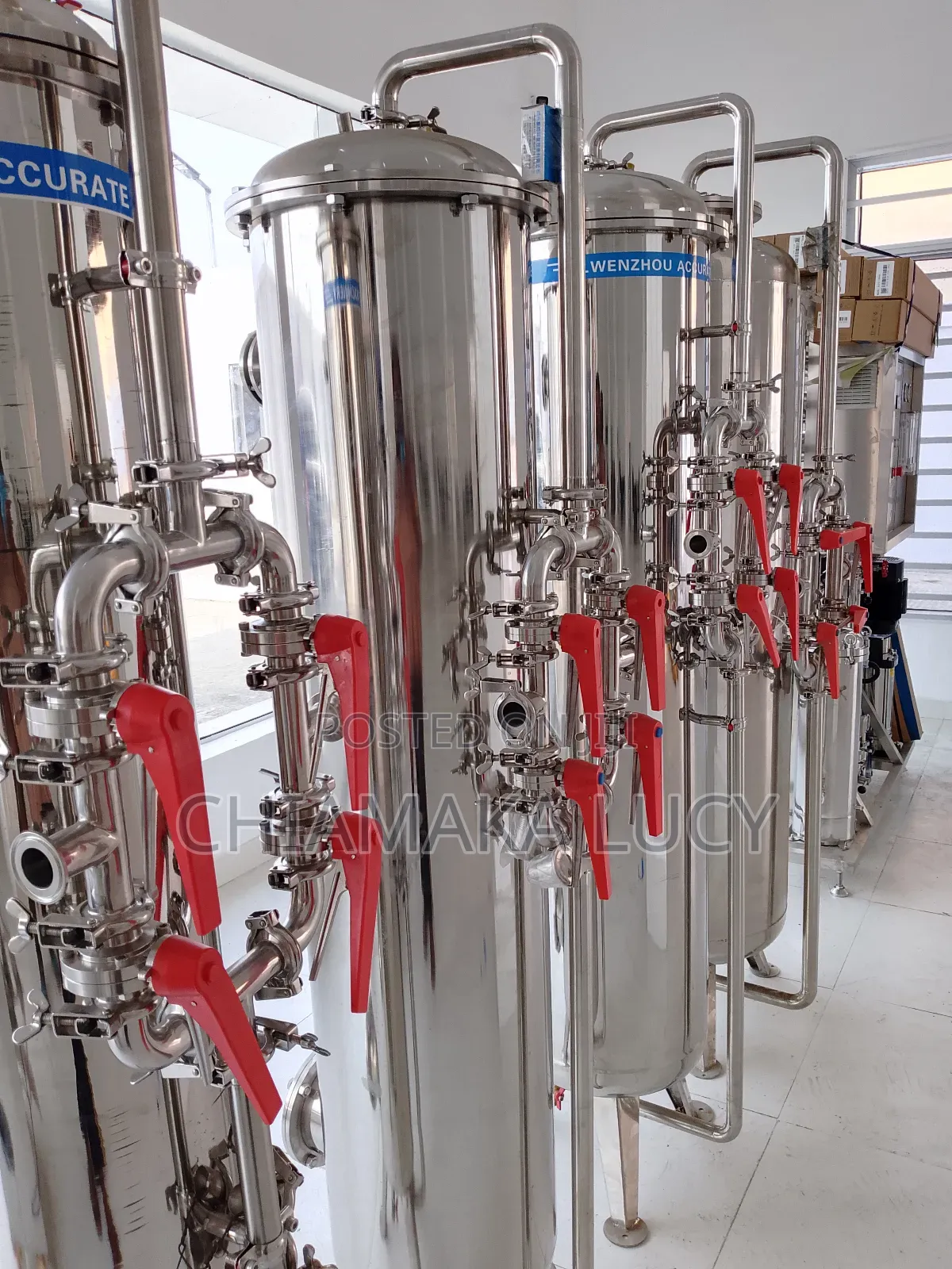 Stainless Water Treatment Tank