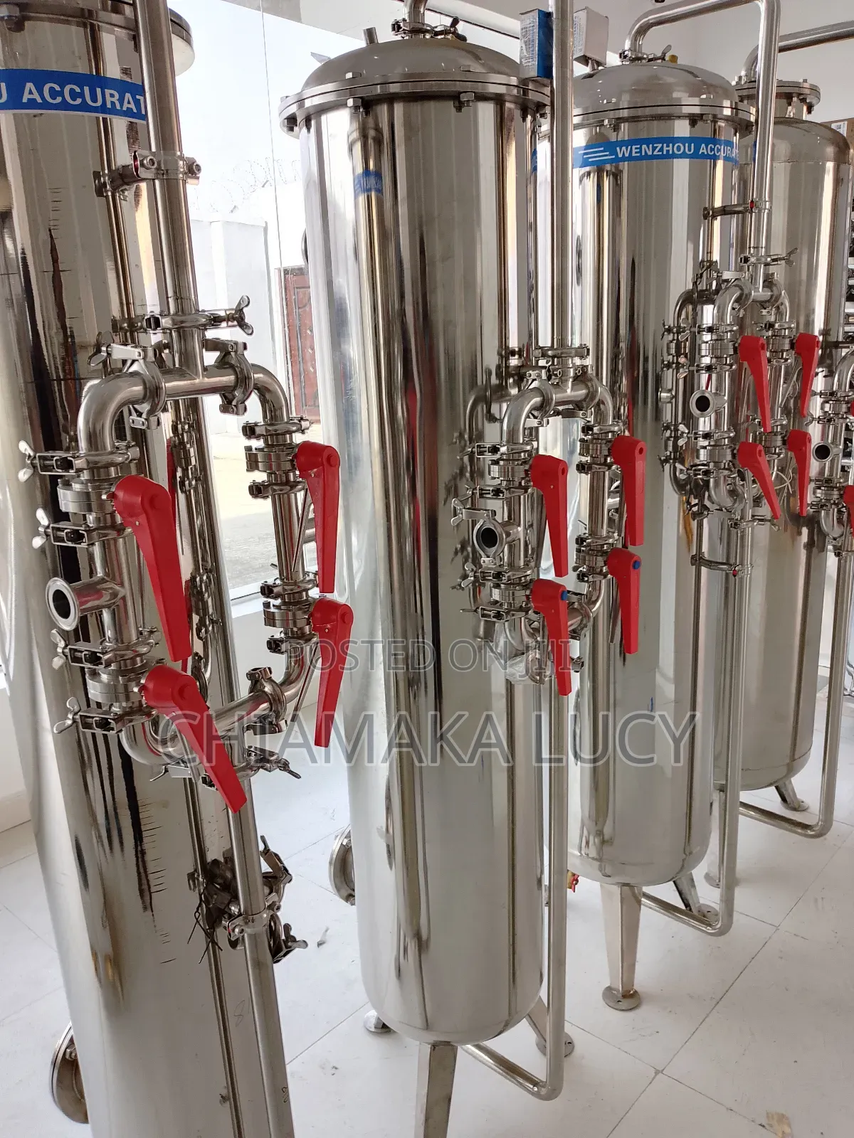 Stainless Water Treatment Tank