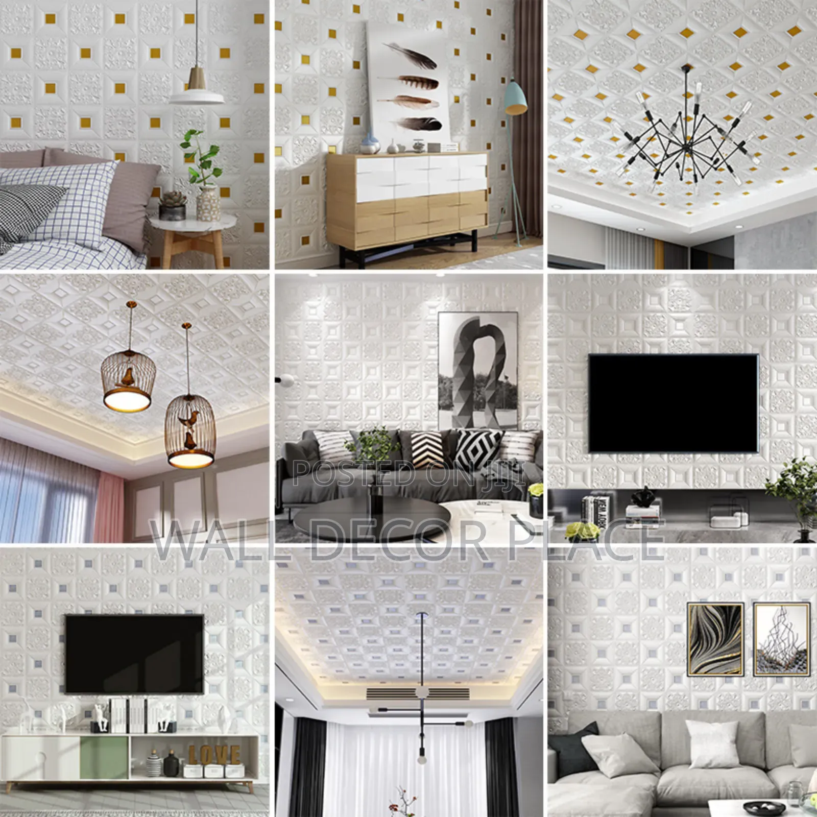 Self Adhesive 3d Wallpaper/Foam Panel