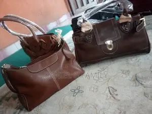 Imported Ladies Handbag – Brown Black – From Italy–Delivery Nigeria