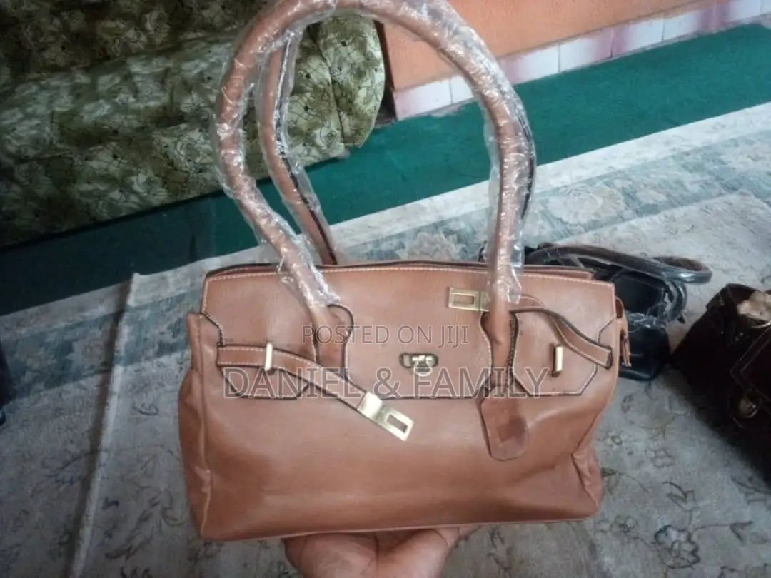 Imported Ladies Handbag – Brown Black – From Italy–Delivery Nigeria