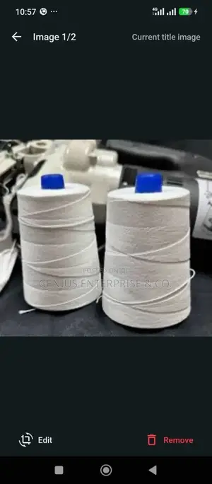 Poly Sack Bag Threads in Rolls for Sewing and Stitching Purpose.