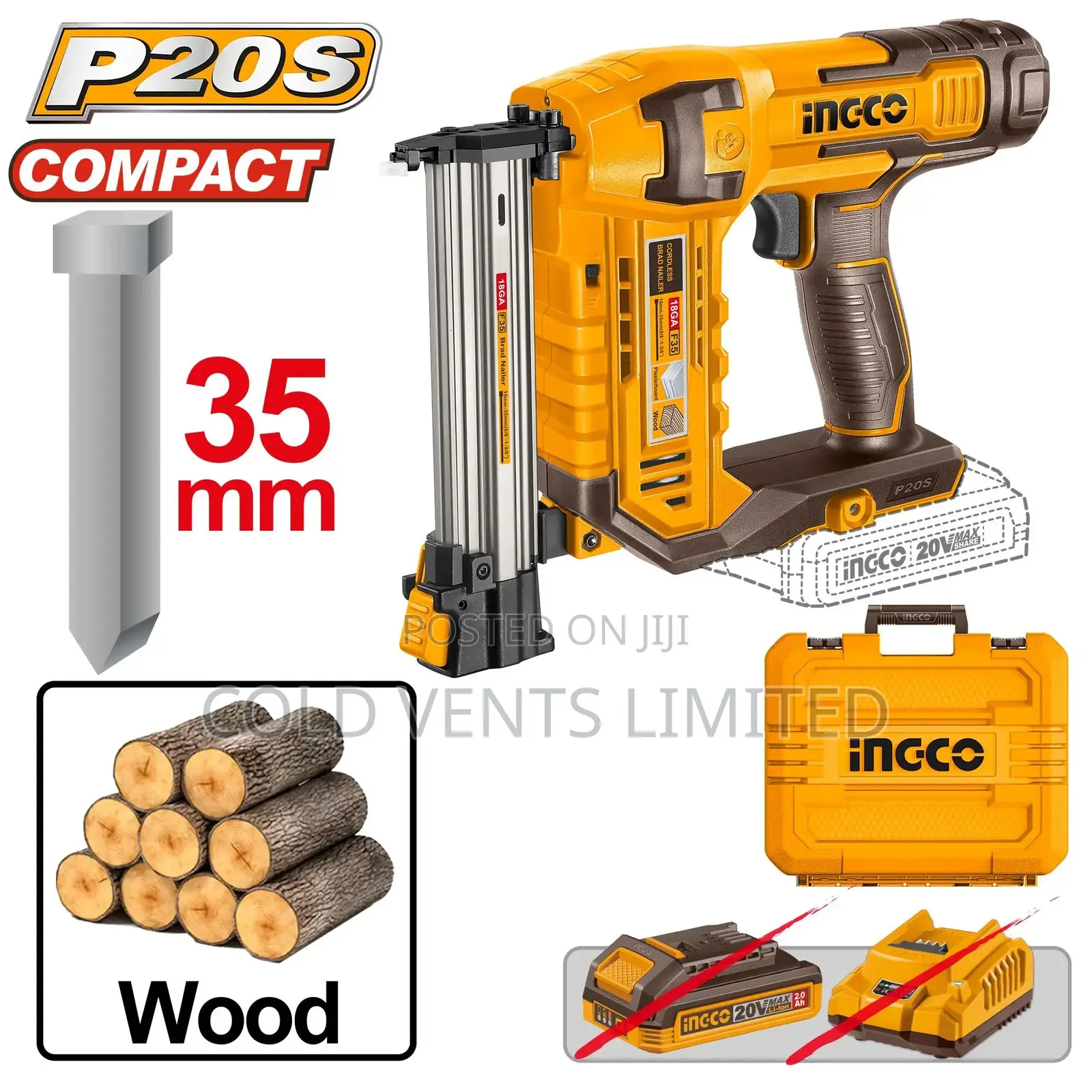 Cordless Brad Nailer – Cbnli3505