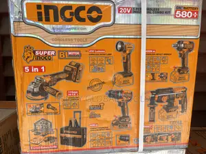 5in1 Ingco Combo Kit Set