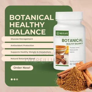 Botanical Healthy Balance (60 Tabs) - Blood Sugar Glucose Management