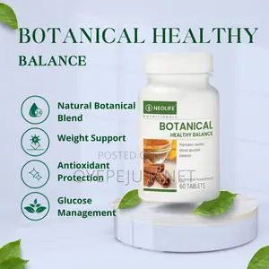 Botanical Healthy Balance (60 Tabs) - Blood Sugar Glucose Management