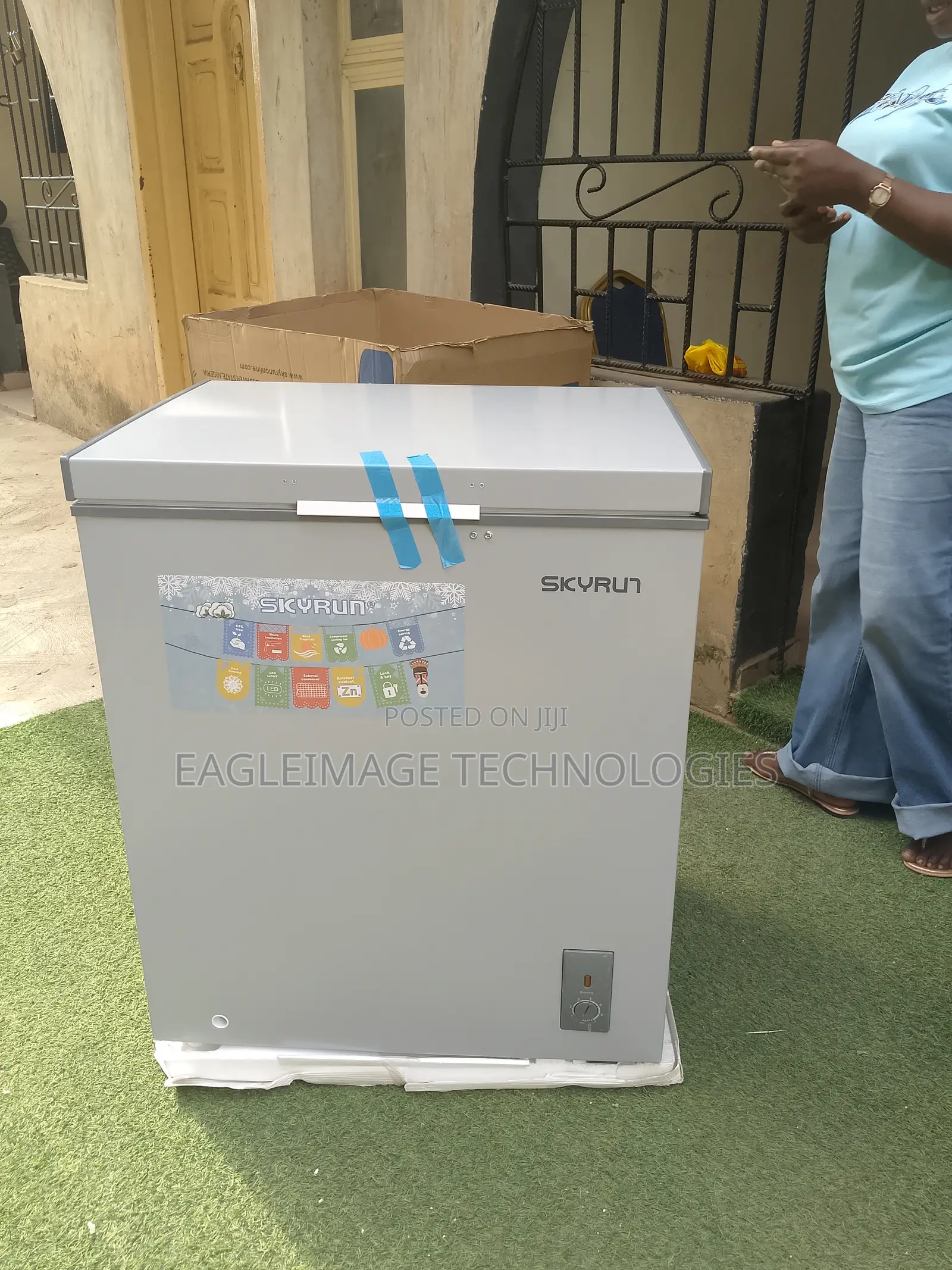Skyrun 145l Chest Freezer: Low Power Consumption