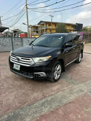Toyota Highlander Limited 2008 Black