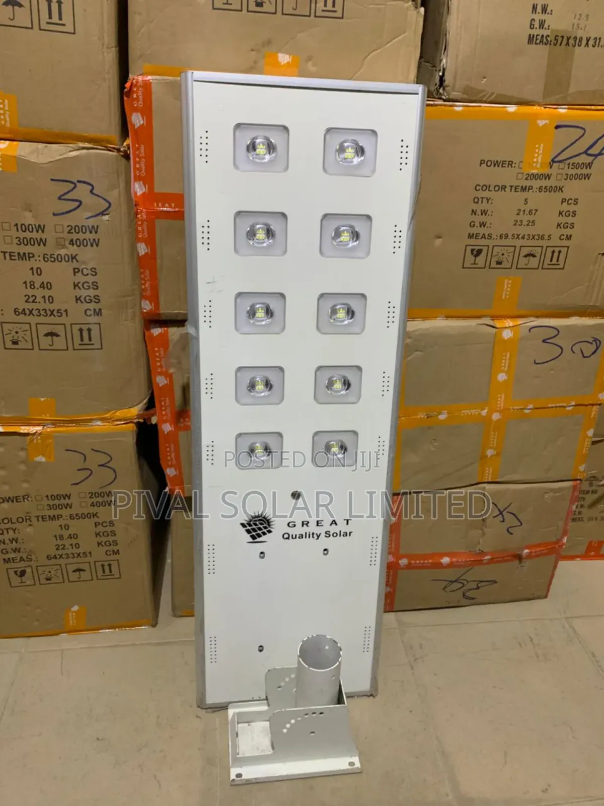 10 Eye Solar Street Lights